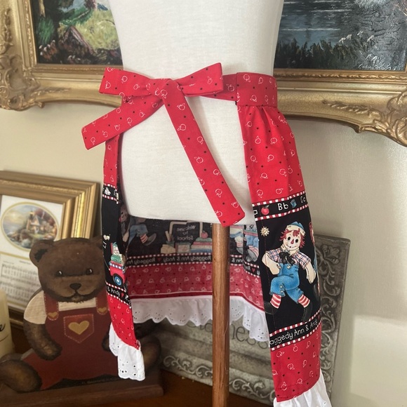 Rare Vintage Daisy Kingdom Raggedy Ann & Andy Handmade Lace Ruffle Skirt - Picture 6 of 9